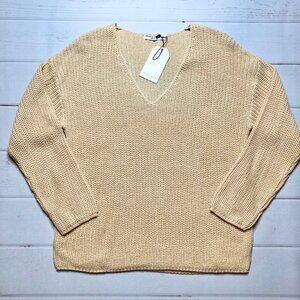 NWT - Brave Soul - Women’s Warm Beige Sweater - Size Large